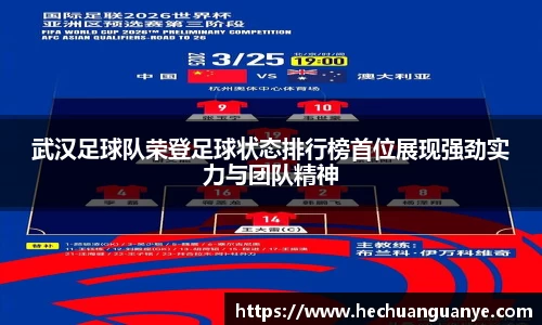 武汉足球队荣登足球状态排行榜首位展现强劲实力与团队精神